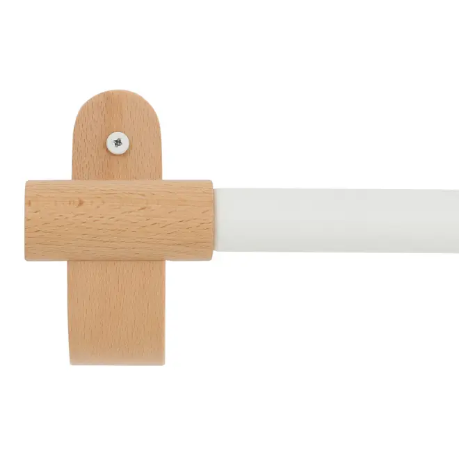 SUPORTE PARA CORTINA EXTENSÍVEL 107-305 11 MM BELLWOOD - BRANCO/FAIA - Foto 3