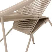 POLTRONA ESPAGUETE STRING - CAMELO/CAMELO - Foto 7