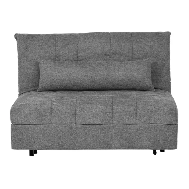 SOFÁ-CAMA 2 LUGARES PLIE - CINZA - Foto 1