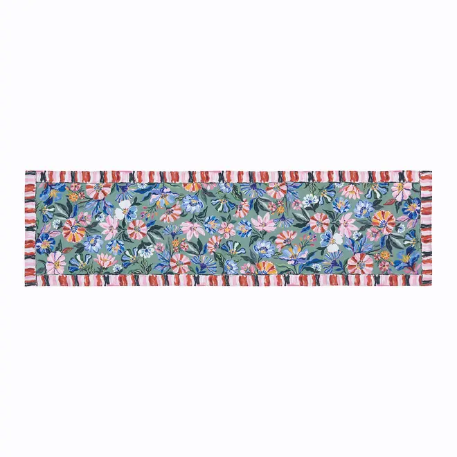 CAMINHO DE MESA 42 CM X 1,50 M ONÍRICA - MUSGO/MULTICOR - Foto 2