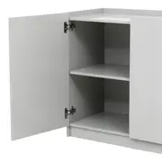 BUFFET 3 PORTAS 1,35 M X 39 CM VOXEL - FLANDRES - Foto 11