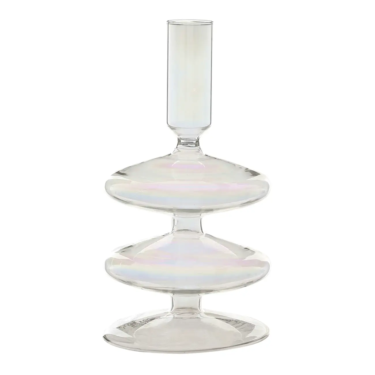 CASTIÇAL 17 CM LUSTER - RAINBOW - Foto 1