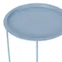 MESA LATERAL REDONDA 41 CM PLATTER - BLEU CENDRÉ - Foto 6