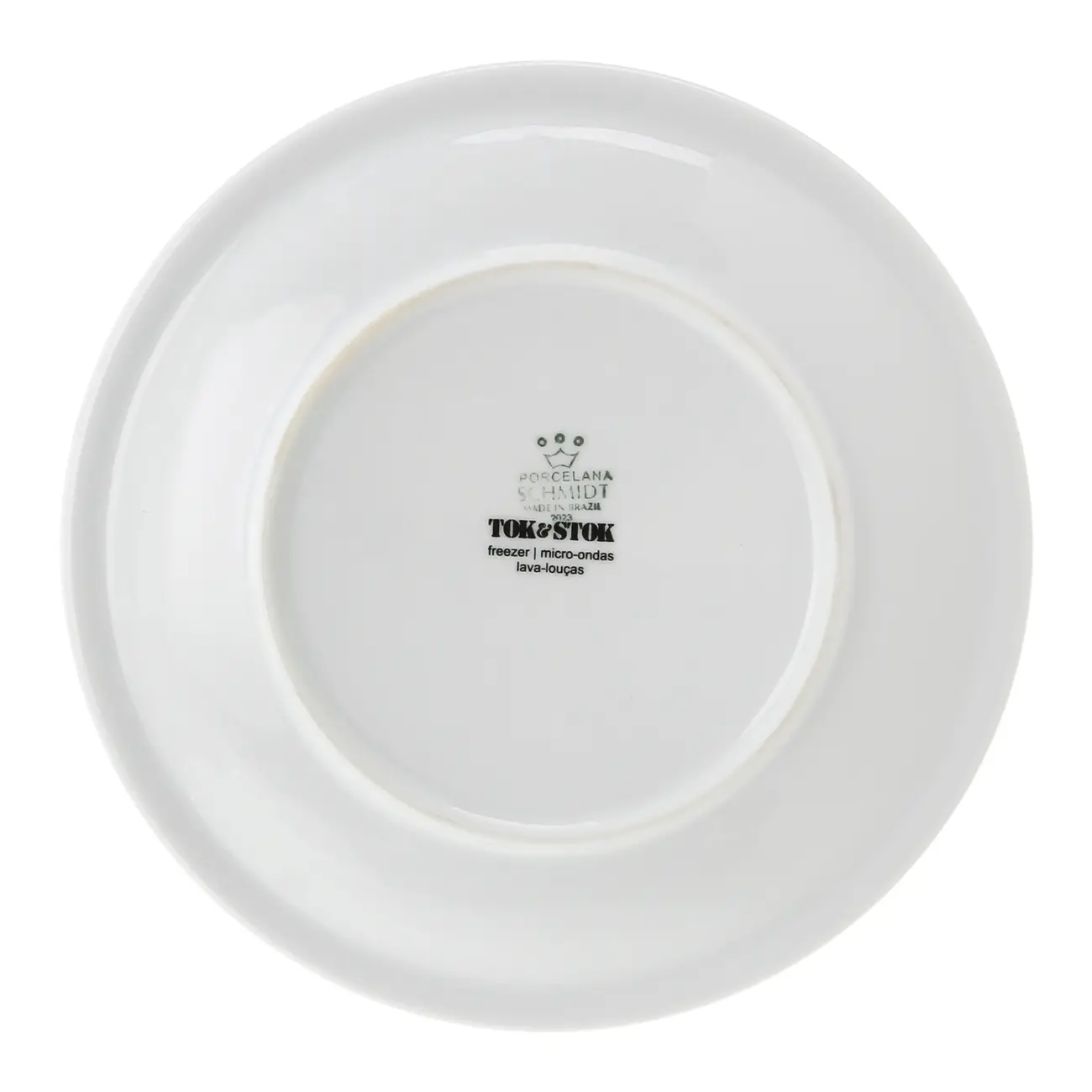 PRATO PARA SOBREMESA DA HORTINHA - BRANCO/MULTICOR - Foto 3