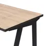 MESA 1,20 M X 60 CM COM CAIXA PARA CONECTIVIDADE ALETA - KONKRET/OAK TAMMI - Foto 6