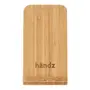 CARREGADOR WIRELESS 10W BAMBOO TECH - BAMBU - Foto 3
