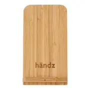 CARREGADOR WIRELESS 10W BAMBOO TECH - BAMBU - Foto 3