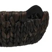CESTO 15 CM X 37 CM X 37 CM SAHEL - MARROM/ENCERADO CASTANHO - Foto 7