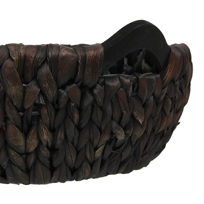 CESTO 15 CM X 37 CM X 37 CM SAHEL - MARROM/ENCERADO CASTANHO - Foto 7