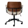 CADEIRA HOME OFFICE PINCHO - PRETO/CAMELO - Foto 6