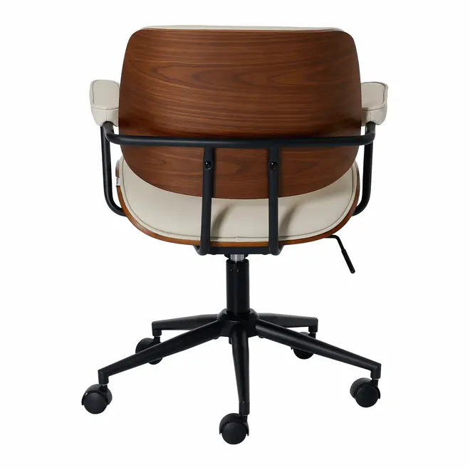 CADEIRA HOME OFFICE PINCHO - PRETO/CAMELO - Foto 6