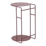MESA LATERAL 33 CM X 36 CM NOLA - RUBY MOCHA - Foto 4