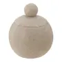 PORTA-ALGODÃO KESHI - BEGE/BRANCO - Foto 1
