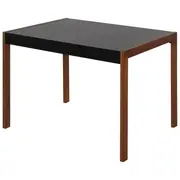 MESA 1,09 M X 80 CM PUERTO - NOZES/PRETO - Foto 2