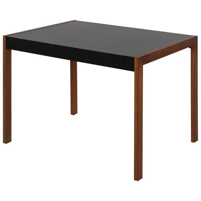 MESA 1,09 M X 80 CM PUERTO - NOZES/PRETO - Foto 2