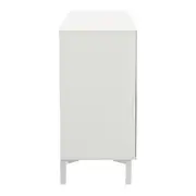 CÔMODA 6 GAVETAS 1,50 M X 42 CM SLEEK - BRANCO/GRANILITE - Foto 5