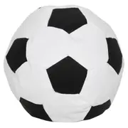 PUFF INFANTIL BOLA - BRANCO/PRETO - Foto 1