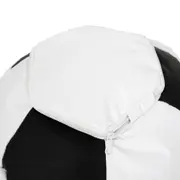 PUFF INFANTIL BOLA - BRANCO/PRETO - Foto 4