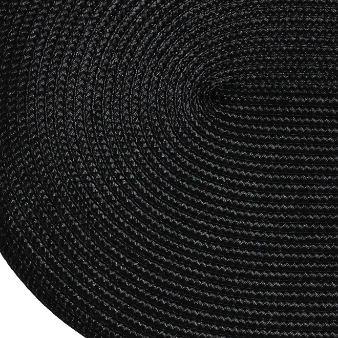 LUGAR AMERICANO 48 CM X 33 CM LUCEN OVAL - PRETO - Foto 2