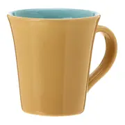CANECA 330 ML DEGUSTO - BEGE/AZUL CLARO - Foto 2