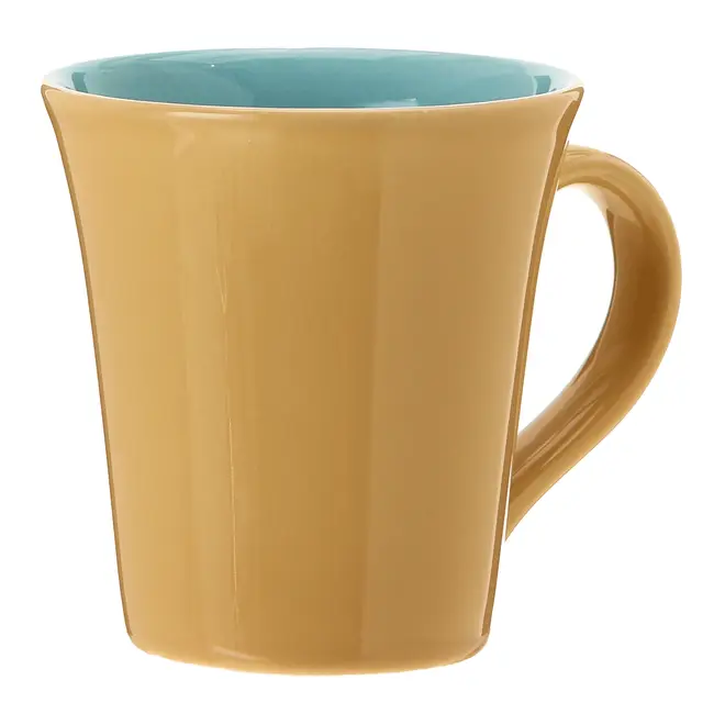 CANECA 330 ML DEGUSTO - BEGE/AZUL CLARO - Foto 2