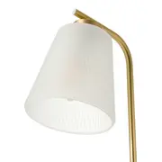 LUMINÁRIA DE MESA HALLEY - OURO/FROST - Foto 6