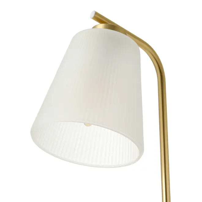 LUMINÁRIA DE MESA HALLEY - OURO/FROST - Foto 6