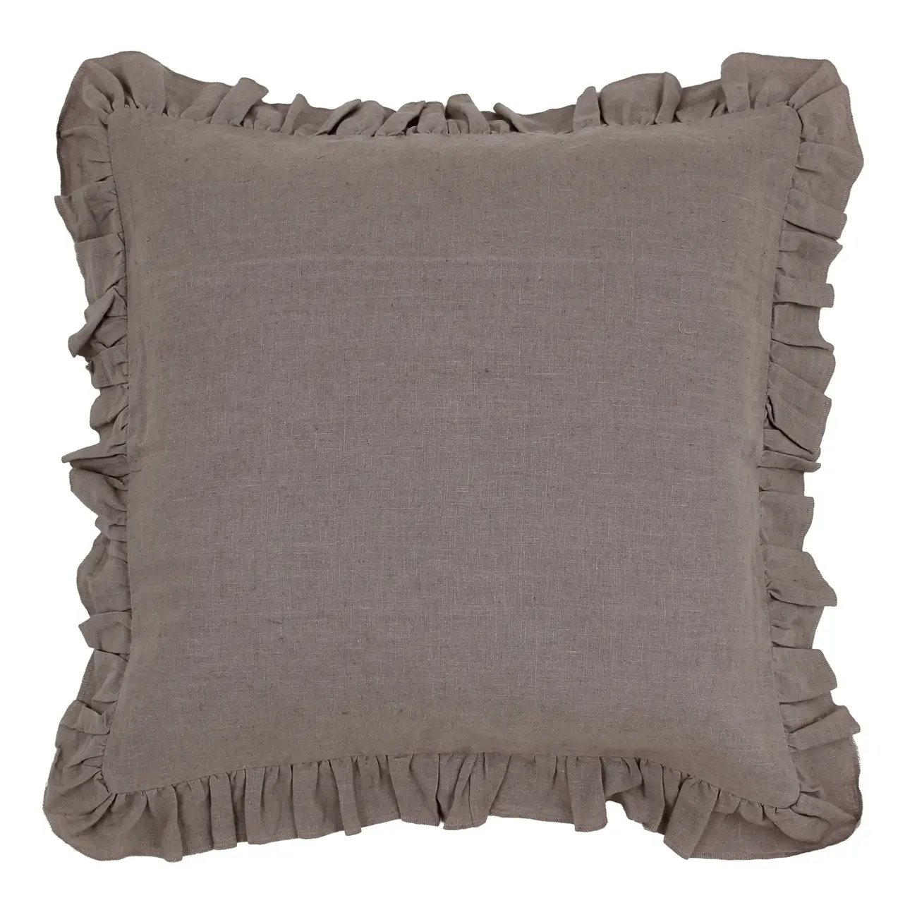 CAPA ALMOFADA 50 CM X 50 CM PÍER - CINZA PROVENCE - Foto 1