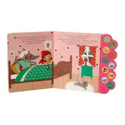 ENCANTADAS SONOROS: CHAPEUZINHO VERMELHO LIVRO INFANTIL - MULTICOR - Foto 4