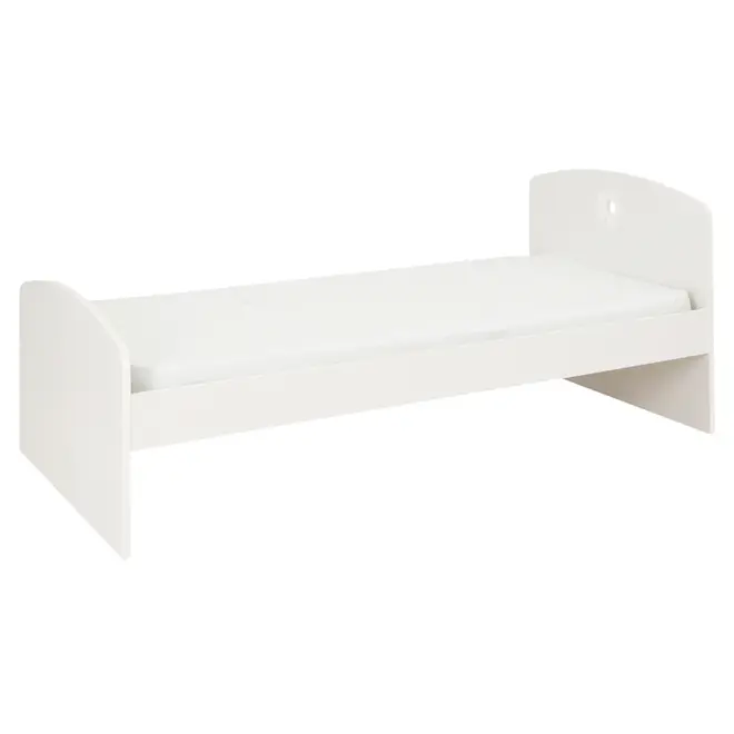 CAMA DE SOLTEIRO 88 CM PATCHFLOWER - BRANCO - Foto 1