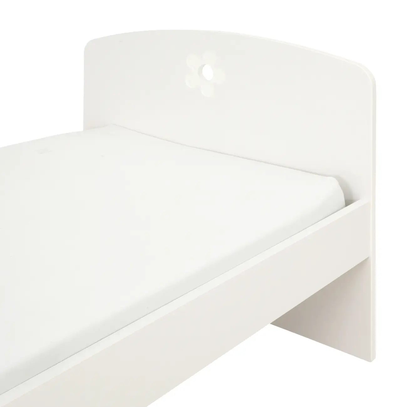 CAMA DE SOLTEIRO 88 CM PATCHFLOWER - BRANCO - Foto 4