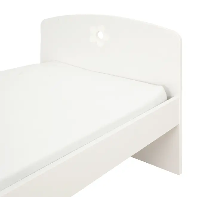 CAMA DE SOLTEIRO 88 CM PATCHFLOWER - BRANCO - Foto 4