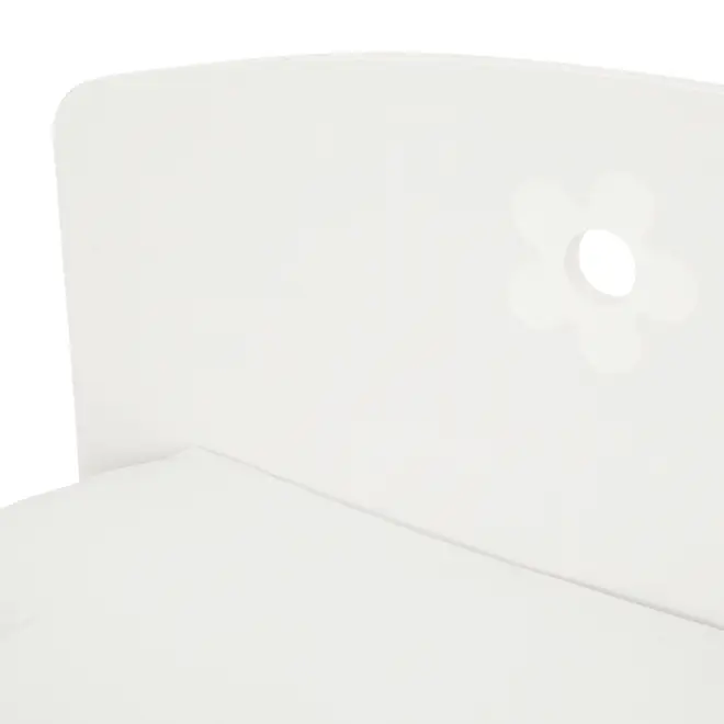 CAMA DE SOLTEIRO 88 CM PATCHFLOWER - BRANCO - Foto 5