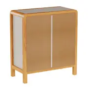CÔMODA 4 GAVETAS 90 CM X 45 CM KANT - CAMELO/AMÊNDOA - Foto 33