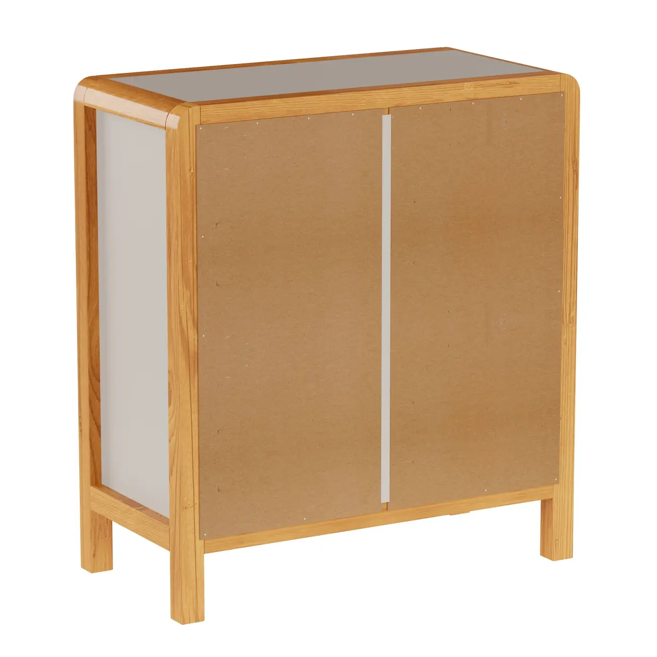 CÔMODA 4 GAVETAS 90 CM X 45 CM KANT - CAMELO/AMÊNDOA - Foto 33
