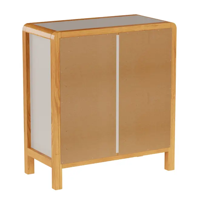 CÔMODA 4 GAVETAS 90 CM X 45 CM KANT - CAMELO/AMÊNDOA - Foto 33