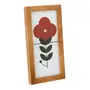 QUADRO 12 CM X 22 CM BLOOMBELOT - NOZES/TERRACOTA - Foto 2