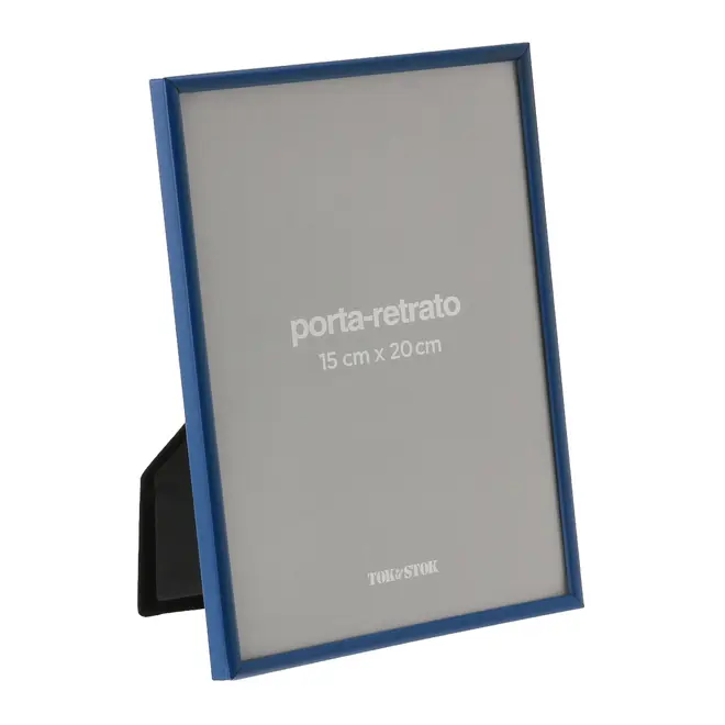 PORTA-RETRATO 15 CM X 20 CM MINIMALIST - AZUL COBALTO - Foto 2