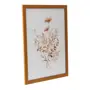 QUADRO 32 CM X 42 CM BROWN FLOWERS III - AMÊNDOA/MULTICOR - Foto 2
