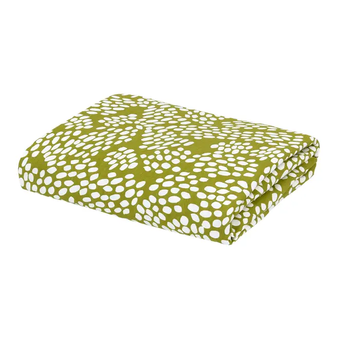 LENÇOL COM ELÁSTICO JÚNIOR INFANTIL 78 CM X 1,62 M X 18 CM DA HORTINHA - ERVA MATE/OFF WHITE - Foto 2