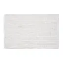 BRANCO - TAPETE 90 CM X 60 CM BUBBLY