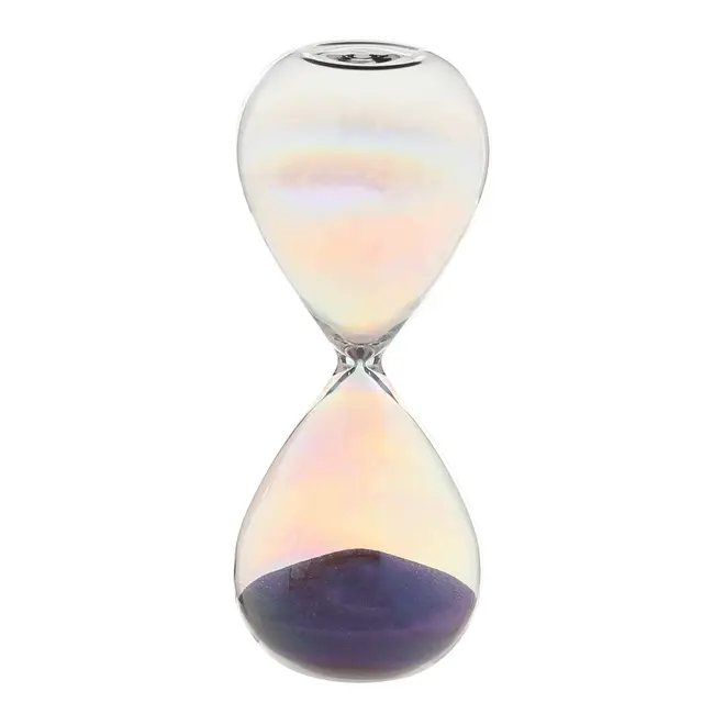 AMPULHETA 12 CM TIMES - RAIBOW/MOUSSE DE JABUTICABA - Foto 1