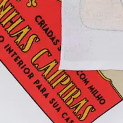 PANO DE PRATO MEMÓRIA INTERIOR CARIJÓ - AMARELO/VERMELHO - Foto 3