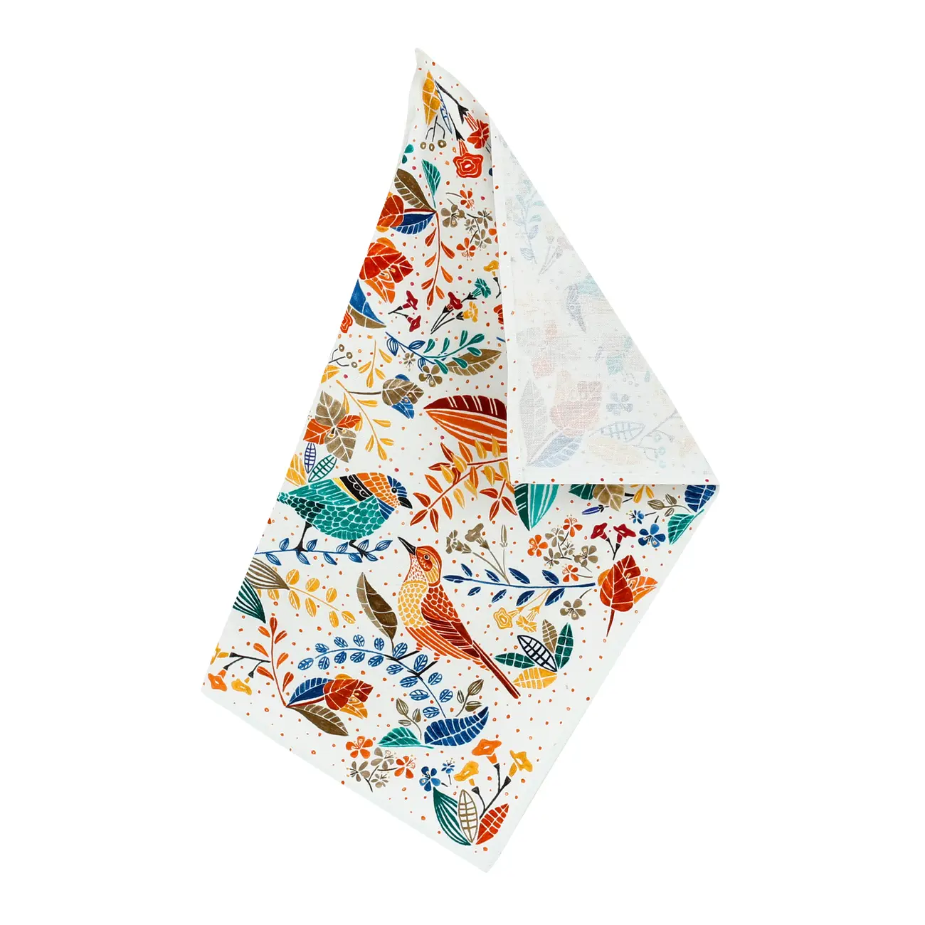 PANO DE COPA 60 CM X 40 CM BEM QUE TE VI - BRANCO/MULTICOR - Foto 2