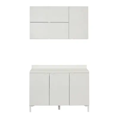 ARMÁRIO COZINHA COMPL. 2P 3P 3 PÇS SLEEK
