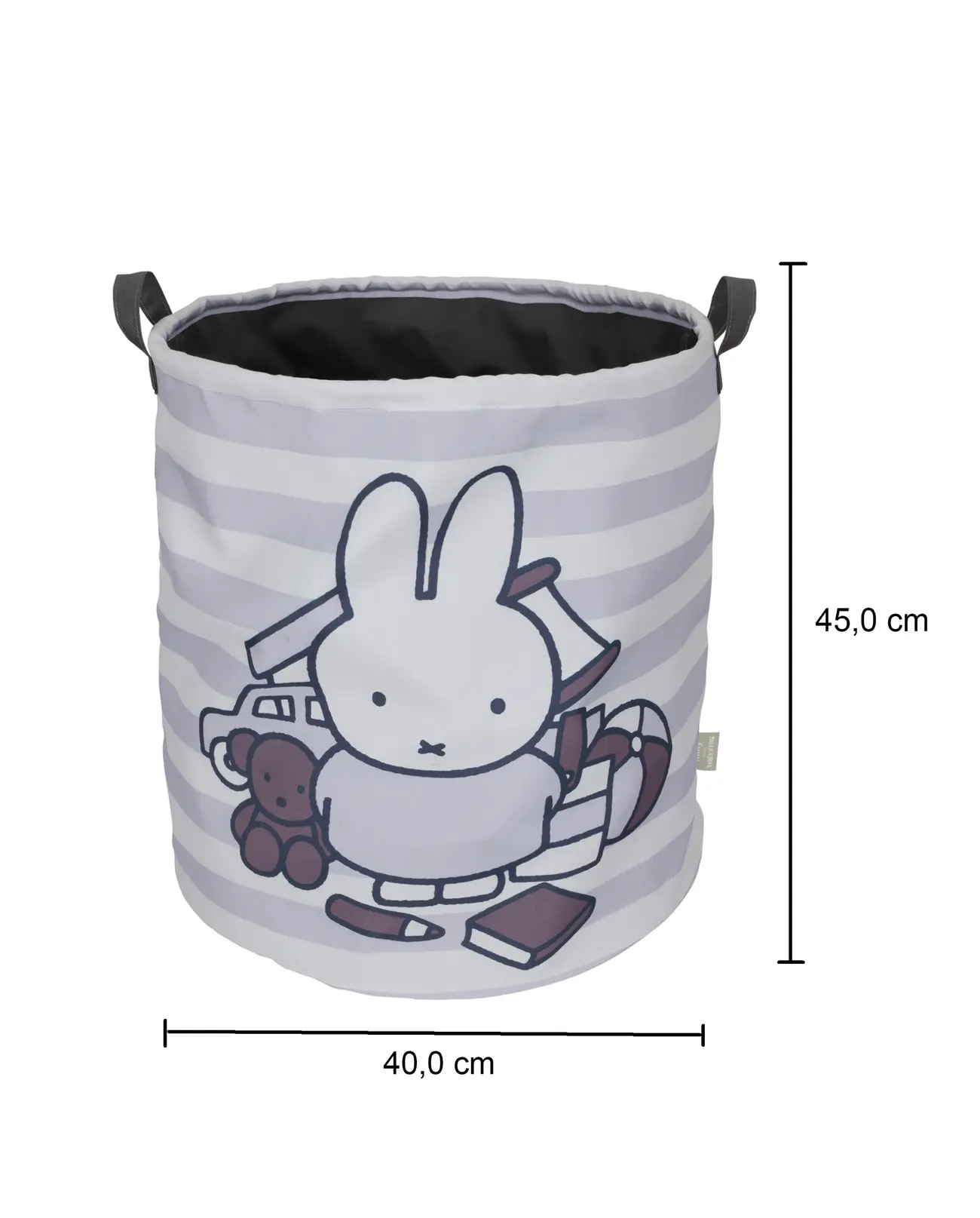 CESTO PARA BRINQUEDOS MIFFY - KONKRET/MULTICOR - Foto 6