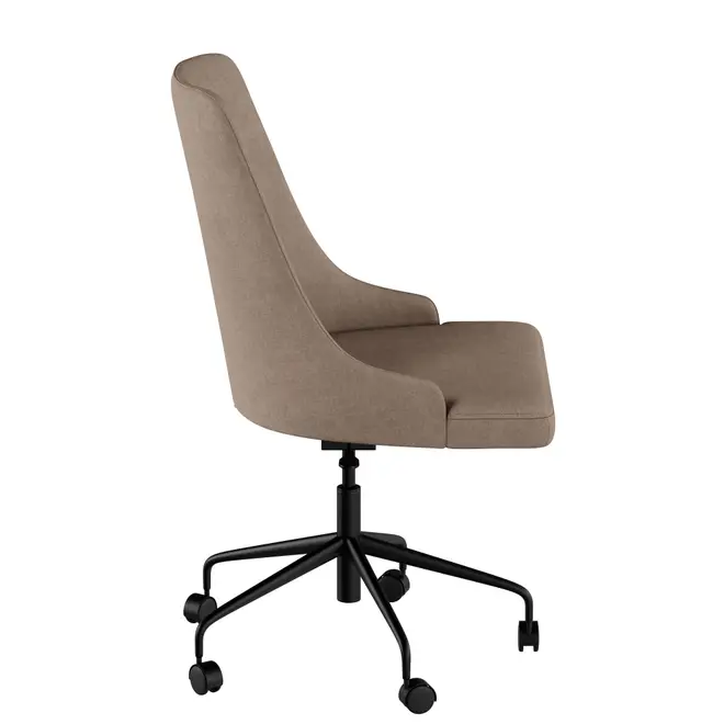 CADEIRA HOME OFFICE DANDY - PRETO/CAMELO - Foto 30
