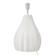 BASE DE LUMINÁRIA DE MESA PLISSÊ - BRANCO - Foto 1