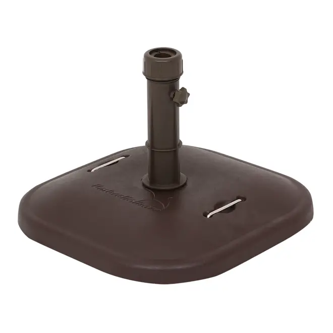 BASE PARA OMBRELONE QUADRADA 25KG COM ALÇA PETRUS I - CAFÉ - Foto 2