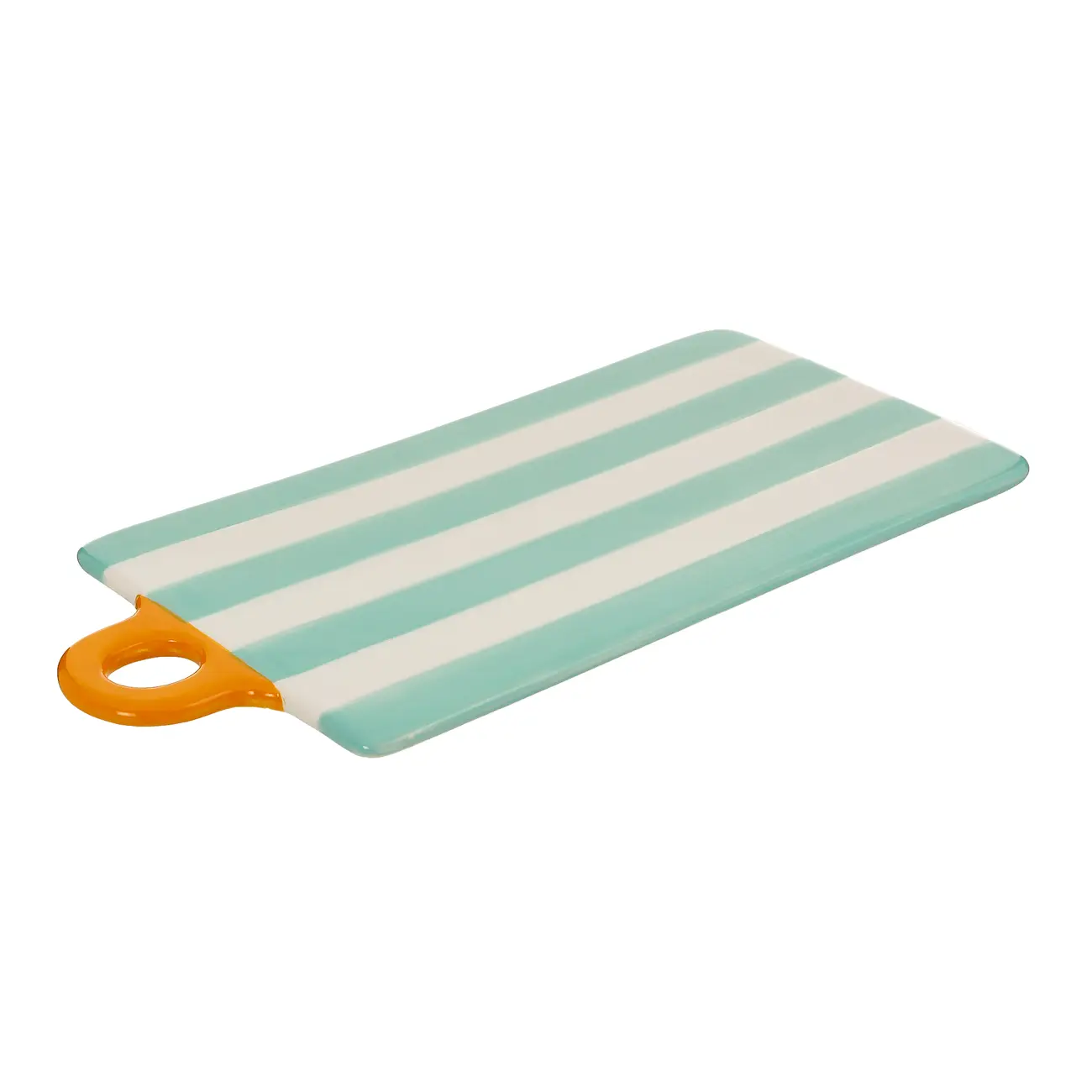 TÁBUA PARA SERVIR 32 CM X 15 CM CIRCUS - BRANCO/SORBET DE MENTA - Foto 7